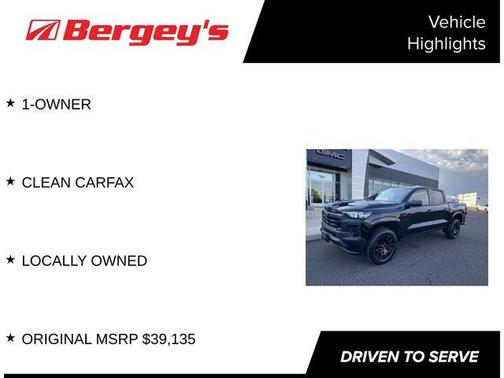 Black 2025 Chevrolet Colorado WT