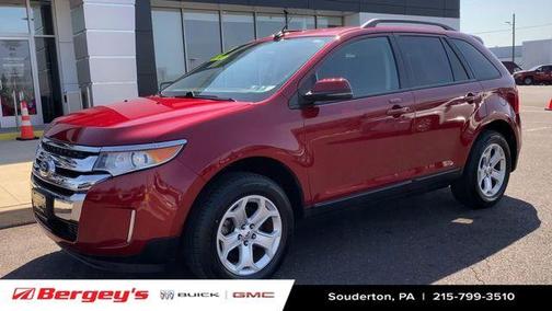 Ruby Red Metallic 2013 Ford Edge SEL
