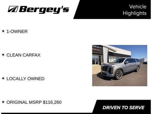 Silver Metallic 2025 Cadillac Escalade ESV Premium Luxury