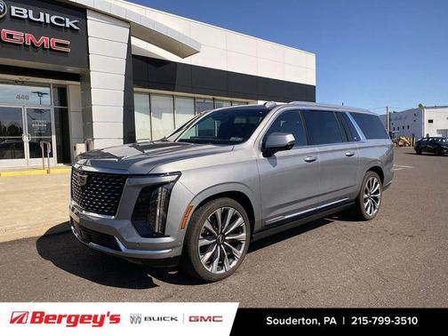 Silver Metallic 2025 Cadillac Escalade ESV Premium Luxury