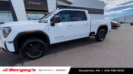 Summit White 2026 GMC Sierra 2500 AT4