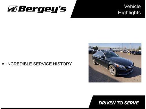 Black 2016 Mercedes-Benz C-Class C 300