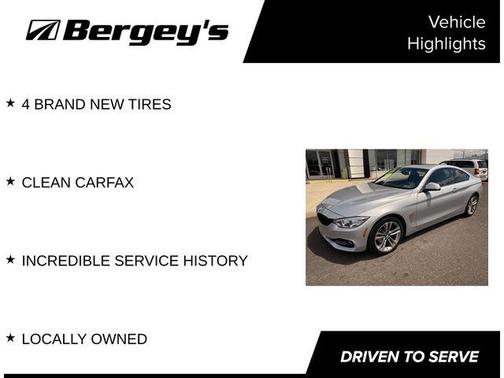 Glacier Silver Metallic 2016 BMW 428 i xDrive SULEV