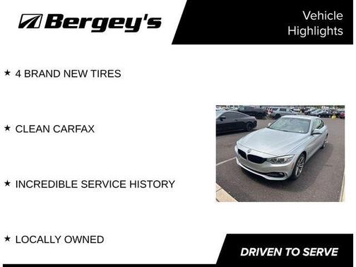 Glacier Silver Metallic 2016 BMW 428 i xDrive SULEV
