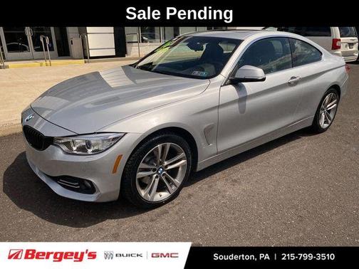 Glacier Silver Metallic 2016 BMW 428 i xDrive SULEV