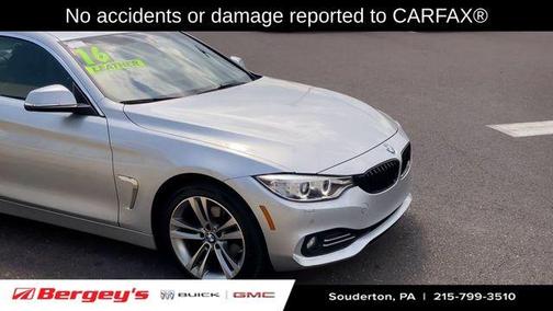 Glacier Silver Metallic 2016 BMW 428 i xDrive SULEV