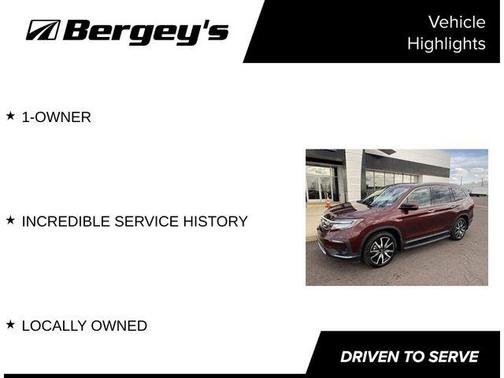 Deep Scarlet Pearl 2020 Honda Pilot Touring 7-Passenger