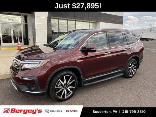 Deep Scarlet Pearl 2020 Honda Pilot Touring 7-Passenger