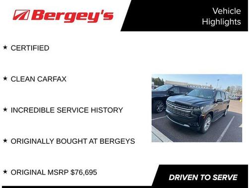 Black 2023 Chevrolet Suburban Premier