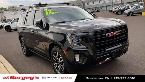 Onyx Black 2023 GMC Yukon AT4