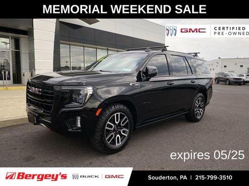 Onyx Black 2023 GMC Yukon AT4