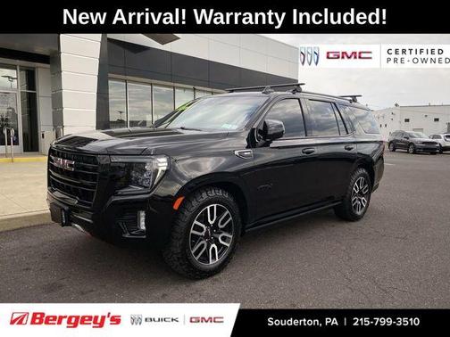Onyx Black 2023 GMC Yukon AT4