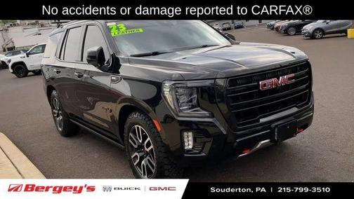 Onyx Black 2023 GMC Yukon AT4