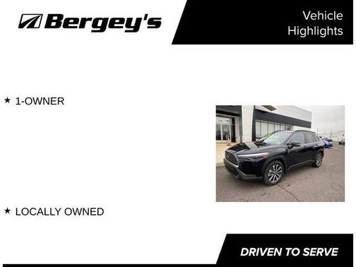 Jet Black 2023 Toyota Corolla Cross XLE