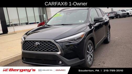 Jet Black 2023 Toyota Corolla Cross XLE