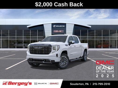 Glacier White 2026 GMC Sierra 1500 Denali Ultimate