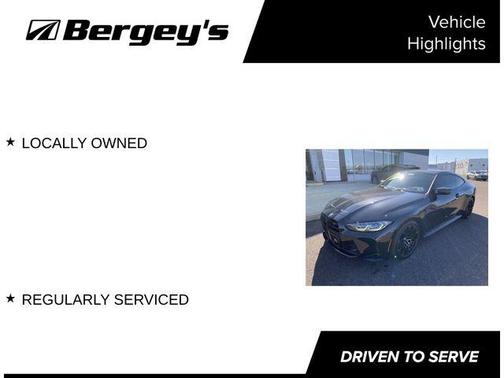 Black Sapphire Metallic 2022 BMW M4 Competition xDrive