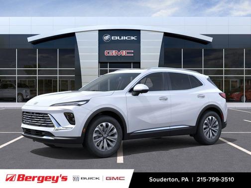 White Tri-Coat 2026 Buick Envision Preferred