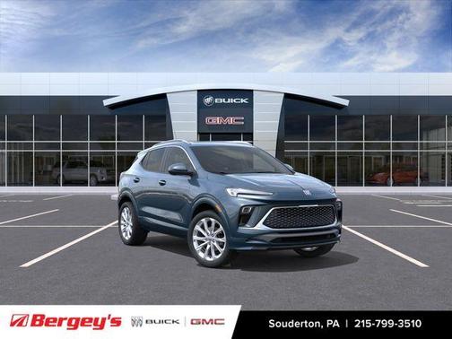 Ocean Blue Metallic 2026 Buick Encore GX Avenir