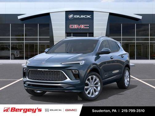 Ocean Blue Metallic 2026 Buick Encore GX Avenir