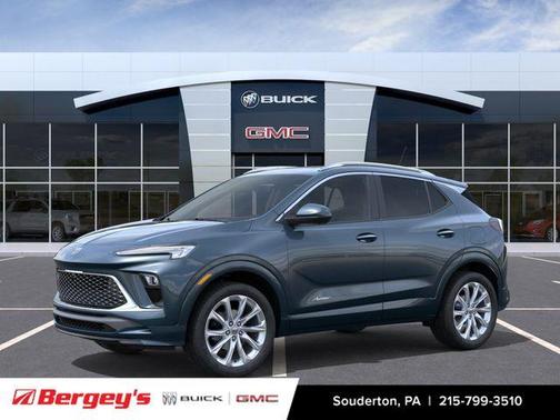 Ocean Blue Metallic 2026 Buick Encore GX Avenir