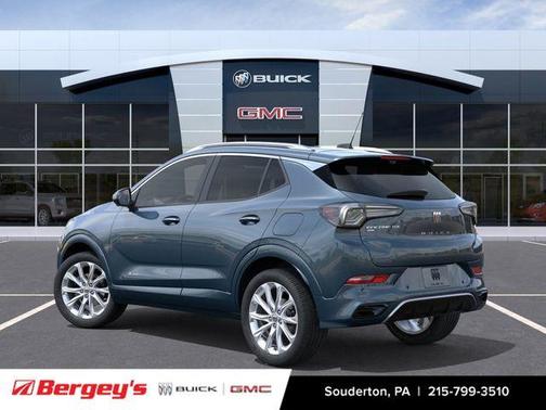 Ocean Blue Metallic 2026 Buick Encore GX Avenir