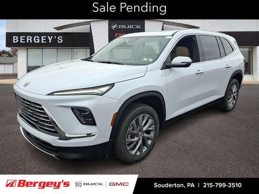 White Tri-Coat 2026 Buick Enclave Preferred