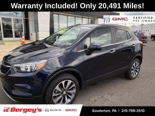 Dark Moon Blue Metallic 2022 Buick Encore Preferred
