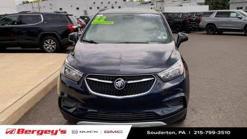 Dark Moon Blue Metallic 2022 Buick Encore Preferred