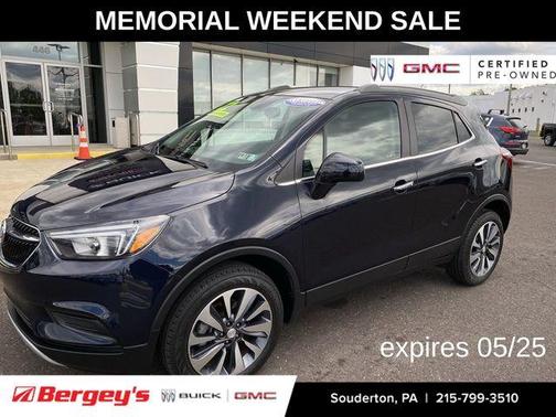 Dark Moon Blue Metallic 2022 Buick Encore Preferred