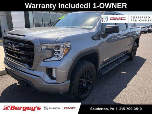 Satin Steel Metallic 2021 GMC Sierra 1500 Elevation