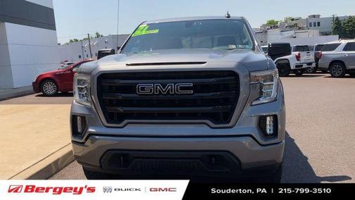 Satin Steel Metallic 2021 GMC Sierra 1500 Elevation
