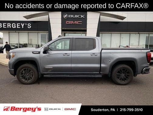 Satin Steel Metallic 2021 GMC Sierra 1500 Elevation