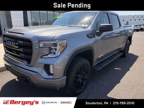 Satin Steel Metallic 2021 GMC Sierra 1500 Elevation