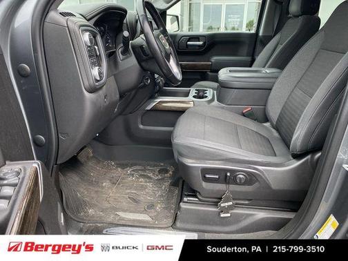Satin Steel Metallic 2021 GMC Sierra 1500 Elevation