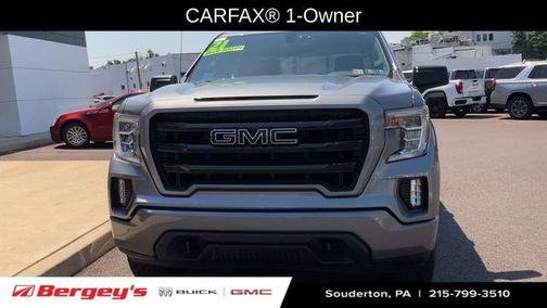 Satin Steel Metallic 2021 GMC Sierra 1500 Elevation