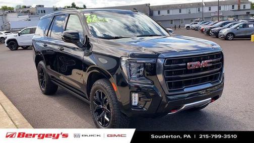Onyx Black 2022 GMC Yukon AT4