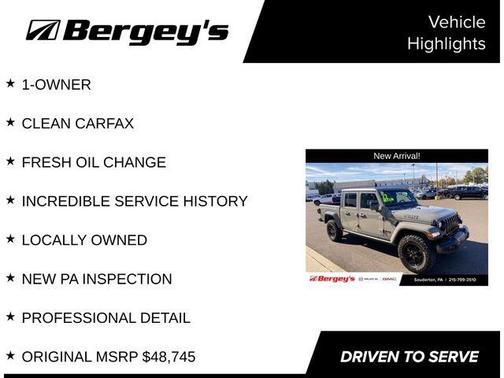 2022 Jeep Gladiator Sport