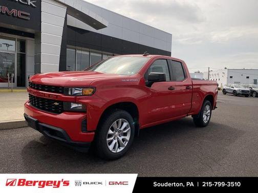 Red 2019 Chevrolet Silverado 1500 Custom