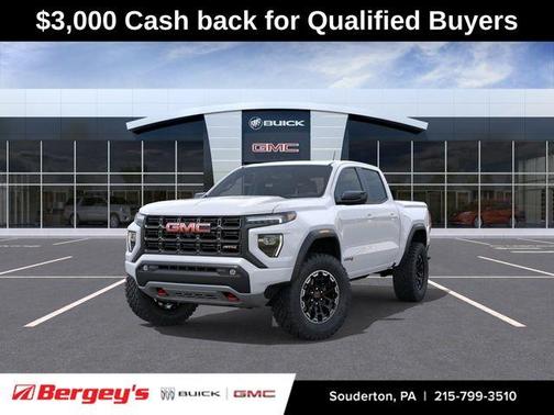 Summit White 2026 GMC Canyon AT4