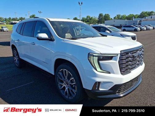 Summit White 2026 GMC Acadia DENALI ULTIMATE