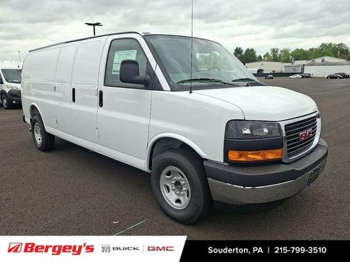 Summit White 2026 GMC Savana 3500 Work Van