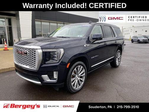 Midnight Blue Metallic 2021 GMC Yukon Denali