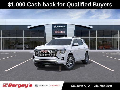 Summit White 2026 GMC Terrain Denali