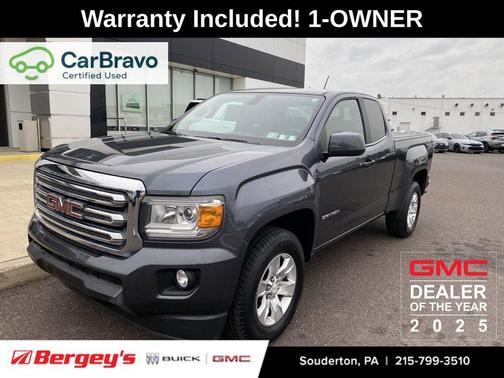 Cyber Gray Metallic 2015 GMC Canyon SLE