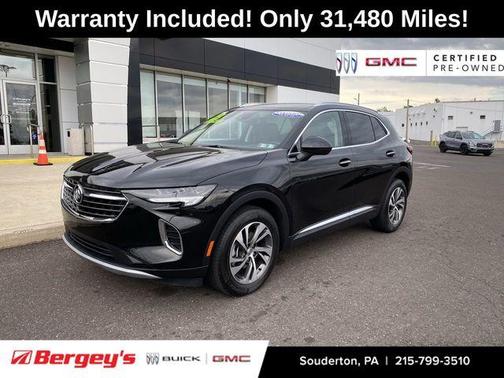 Ebony Twilight Metallic 2023 Buick Envision Essence