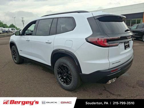 Glacier White 2026 GMC Acadia AT4