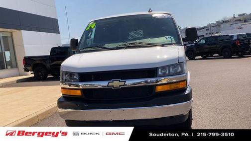 Summit White 2024 Chevrolet Express 2500 Work Van