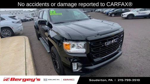 Onyx Black 2022 GMC Canyon Elevation