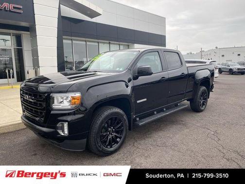 Onyx Black 2022 GMC Canyon Elevation
